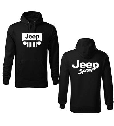 Mikina JEEP sport s kapucňou